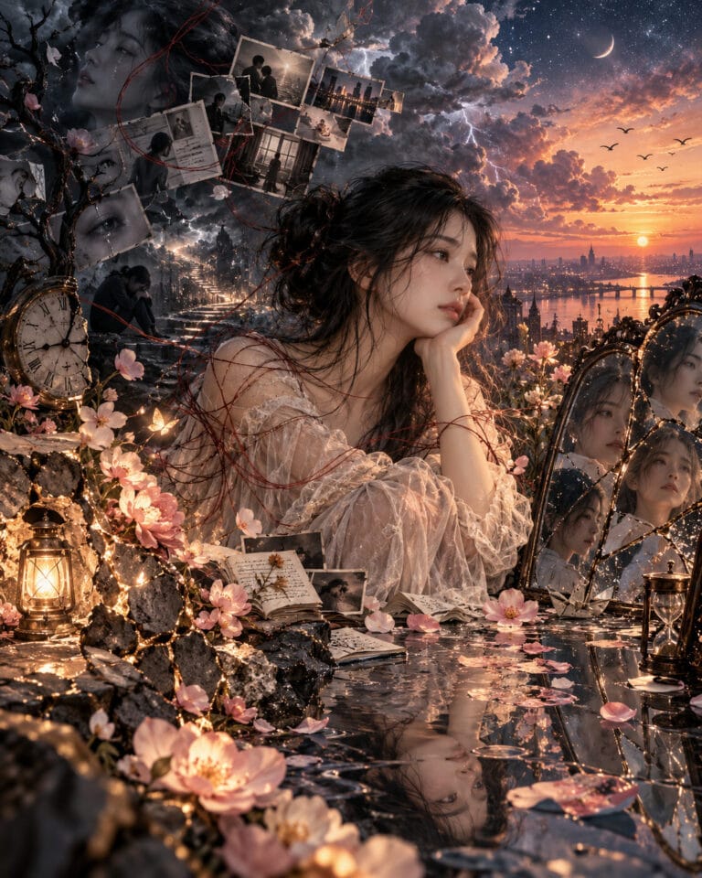 요즘 내 심정을 그림으로 그리랬더니 여신을 그려놓음 ㅋㅋ